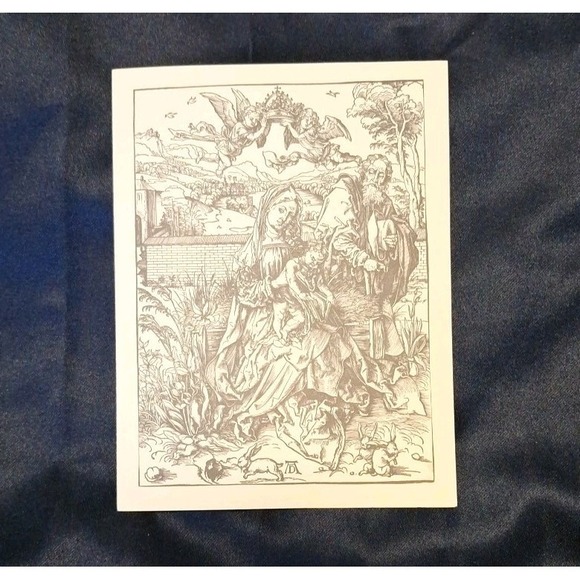 Other - Vintage Durer Holy Family w Three Hares Cincinnati Museum of Art Greeting Cards